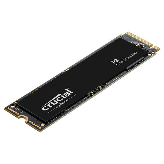 Crucial P3 SSD Nvme Interne 1 To M.2 Pcie Gen3 3500 Mo/S "sans boite"